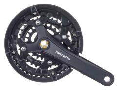 Shimano Acera FC-T3010 négyszögtengelyes trekking hajtómű 26-36-48T, 3x9s, 170 mm, alu, fekete, OEM kiszerelés