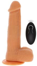 ToyJoy ToyJoy Get Real Dezbracat Vibrator Realist din Silicon cu Bile Rotative in Interior 21 cm Vibrator