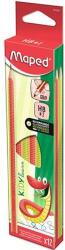 Maped Írástanuló grafitceruza, HB, háromszögletű, MAPED "Kidy Learn (IMA854600) - jatekotthon