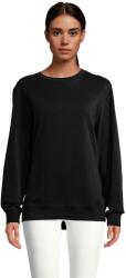 SOL'S Unisex felnőtt Comet pulóver 4XL fekete