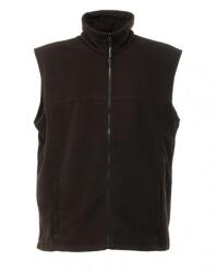 Regatta Haber II FullZip Bodywarmer Fleece AntiPill kabát (250 GSM) XL fekete
