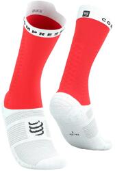 Compressport zokni Pro Racing Socks v4.0 Bike XU00049B - piros 39/41