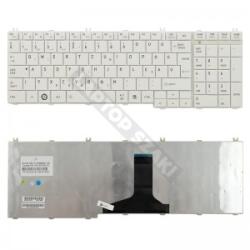 Toshiba V114302DK1 HG magyar, matt fehér billentyűzet (V114302DK1HG)