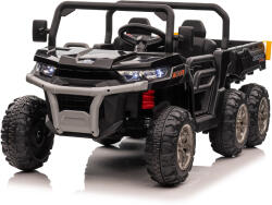 Mamido Elektromos játékautó Farmer Truck 24V 4x200W fekete (S-XMX623B-BLACK) - jatekokminiszteriuma