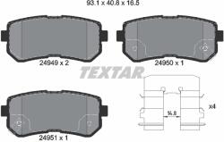 TEXTAR Set placute frana TEXTAR 2494901 (2494901) - fixbox