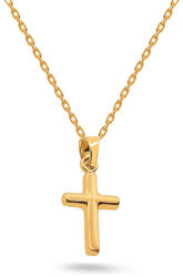 Heratis Forever Kereszt alakú medál matt bevonattal sárga aranyból, 9K IZ31501HR