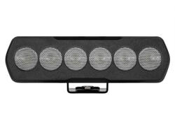  Fekete 6 LED-es hosszú munkalámpa TERÍTŐ fény
