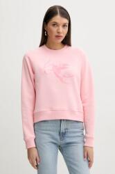 Fiorucci pamut melegítőfelső Cupid Print Slim Fit Sweatshirt rózsaszín, női, nyomott mintás, W02SPSCR327CJ01PN02 - rózsaszín S