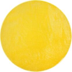 Delta Carpet Covor Modern, Kolibri 11000-150, Galben, Rotund, Diverse Dimensiuni, 2200 gr mp (4823057840728) Covor