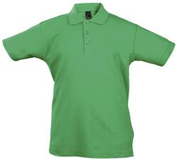 SOL'S Gyerek galléros póló Summer - Középzöld | 4 éves (96/104) (SOLS-11344-1000120478)