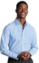 Charles Tyrwhitt Non-Iron Puppytooth Shirt - Slim fit | 38 | 86 (Standard)