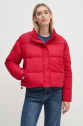 Pepe Jeans rövid kabát CARLEY női, piros, téli, PL402453 - piros XL