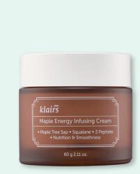 Dear, Klairs Tápláló krém juharfa kivonattal Maple Energy Infusing Cream - 60 g