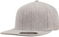 Flexfit Flat visor fullcap sapka (heather) (6277FVhtr-LXL)