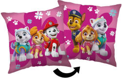 Jerry Fabrics Mancs Őrjárat Flowers párna, díszpárna 40x40 cm JFK034965 (JFK034965)