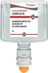 SC Johnson Professional SCJP InstantFOAM COMPLETE alkoholos kézfertőtlenítő hab, széles hatásspektrum, illatanyag- és színezékmentes, hipoallergén, TouchFREE automata adagolóhoz, 1L patron (SCJP-IFS1LTFDE)