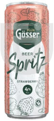Gösser Spritz Strawb. 4% 0, 33l PAL - DRS - vegyesbolt