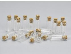  Üvegcse parafadugóval 3, 2x1, 3cm 20db/csomag - kosarbolt