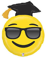 Grabo Ballagási óriás lufi 75cm Smile (LUFI249631)