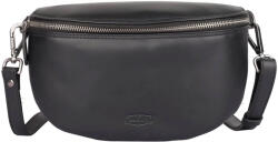Sparwell Női bőr deréktáska Sparwell Bretta - fekete