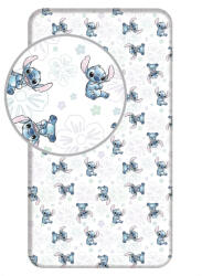  Disney Lilo és Stitch, A csillagkutya Ohana White gumis lepedő 90x200 cm (JFK039489) - oliviashop