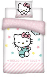  Hello Kitty Stars ágyneműhuzat 140×200cm, 65x65 cm (AYM077193) - oliviashop