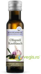 Bio Planete Ulei de Masline Extravirgin cu Usturoi Ecologic/Bio 100ml
