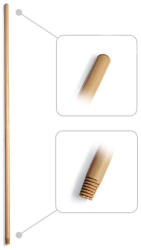 TTS Nyél, fa, menetes 130cm (tts-00001021)