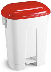 TTS DERBY szemetes 60 literes piros színben (tts-00005691)