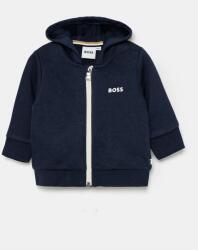 HUGO BOSS baba felső sötétkék, sima, kapucnis, J52095 - sötétkék 67