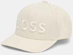 BOSS pamut baseball sapka fekete, nyomott mintás, 50536482 - bézs Univerzális méret