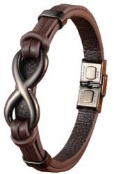 BeSpecial Bratara Infinity maro piele naturala si inox (BIGP0094_19)
