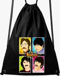 Los Polos The Beatles rajzolt tornazsák