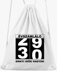 Los Polos Évszámláló 30 éves szülinapi tornazsák