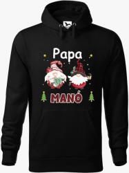 Los Polos Papa karácsonyi manó kapucnis pulóver