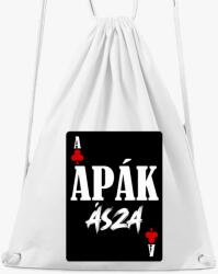 Los Polos Apák ásza kártyás feliratos tornazsák