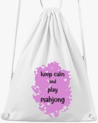 Los Polos keep calm mahjong pink tornazsák