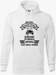 Los Polos Én egy gamer apuka vagyok kapucnis pulóver