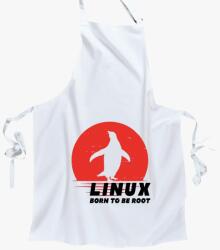 Los Polos Linux born to be root kötény