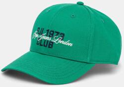 Pepe Jeans pamut baseball sapka TALBOT CAP zöld, mintás, PM040570 - zöld Univerzális méret