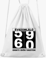 Los Polos Évszámláló 60 éves szülinapi tornazsák
