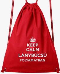 Los Polos Keep calm lánybúcsú folyamatban tornazsák