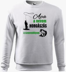 Los Polos Apa a nevem horgászás a szenvedélyem horgász belebújós pulóver