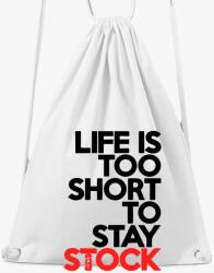 Los Polos Life is too short tornazsák