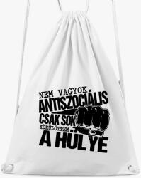 Los Polos Nem vagyok antiszociális tornazsák