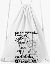 Los Polos Az én munkám csak tökéletes lehet, csodálatos referenciám egy lány tornazsák