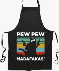 Los Polos Macska Pew Pew vicces kötény