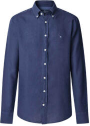 Hackett Cămaşă Drop 2 Ess Gmd Linen Brpt HM3010264 591 ink blue