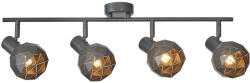 Italux SPL-3480-4-GR-GD mennyezeti spotlámpa Harley | 4x40W E14