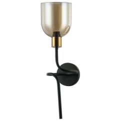 Italux WL-66892-1A-BK-AMB Servio E14